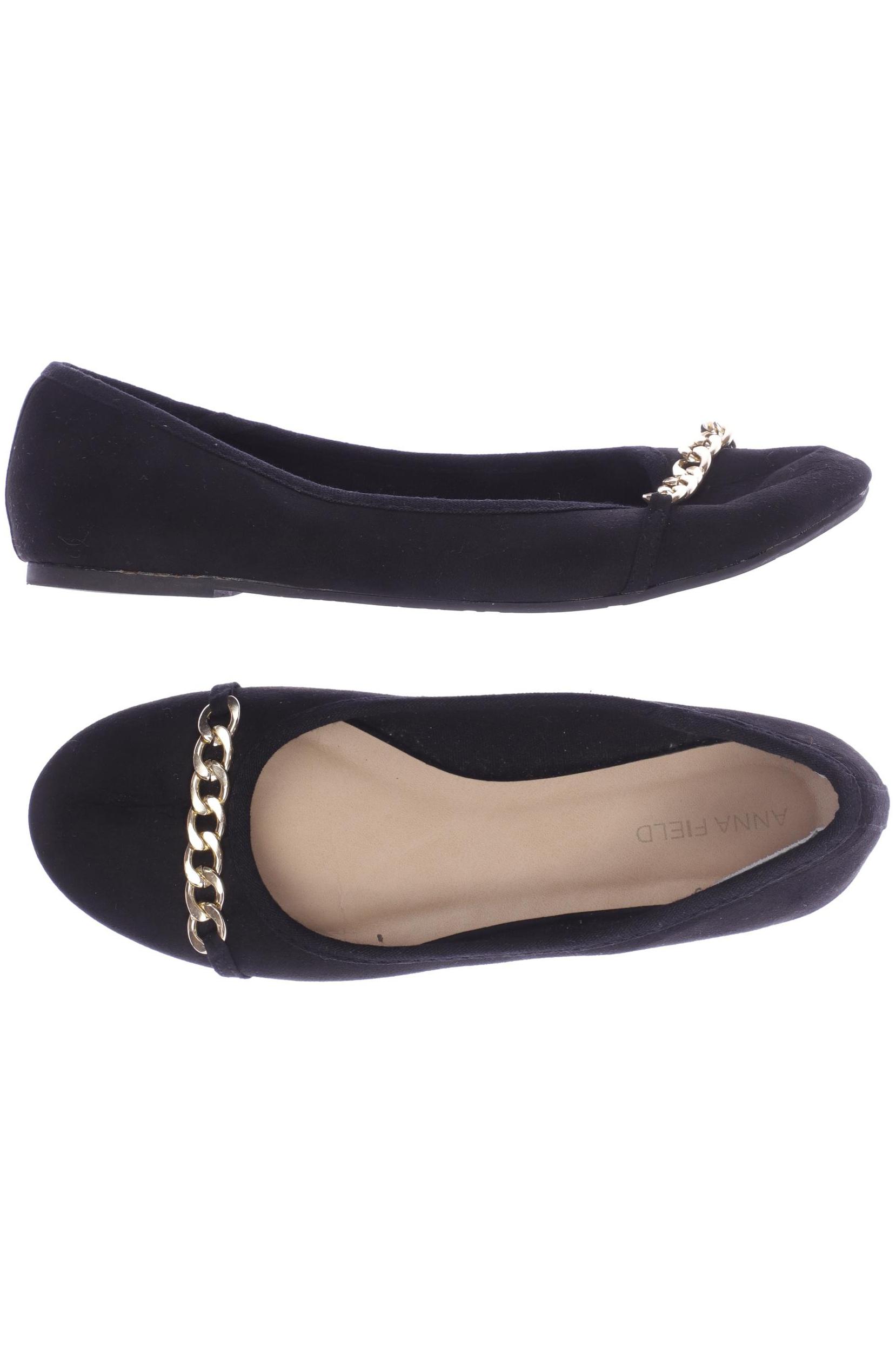 Anna Field Damen Ballerinas, schwarz, Gr. 36 von Anna Field