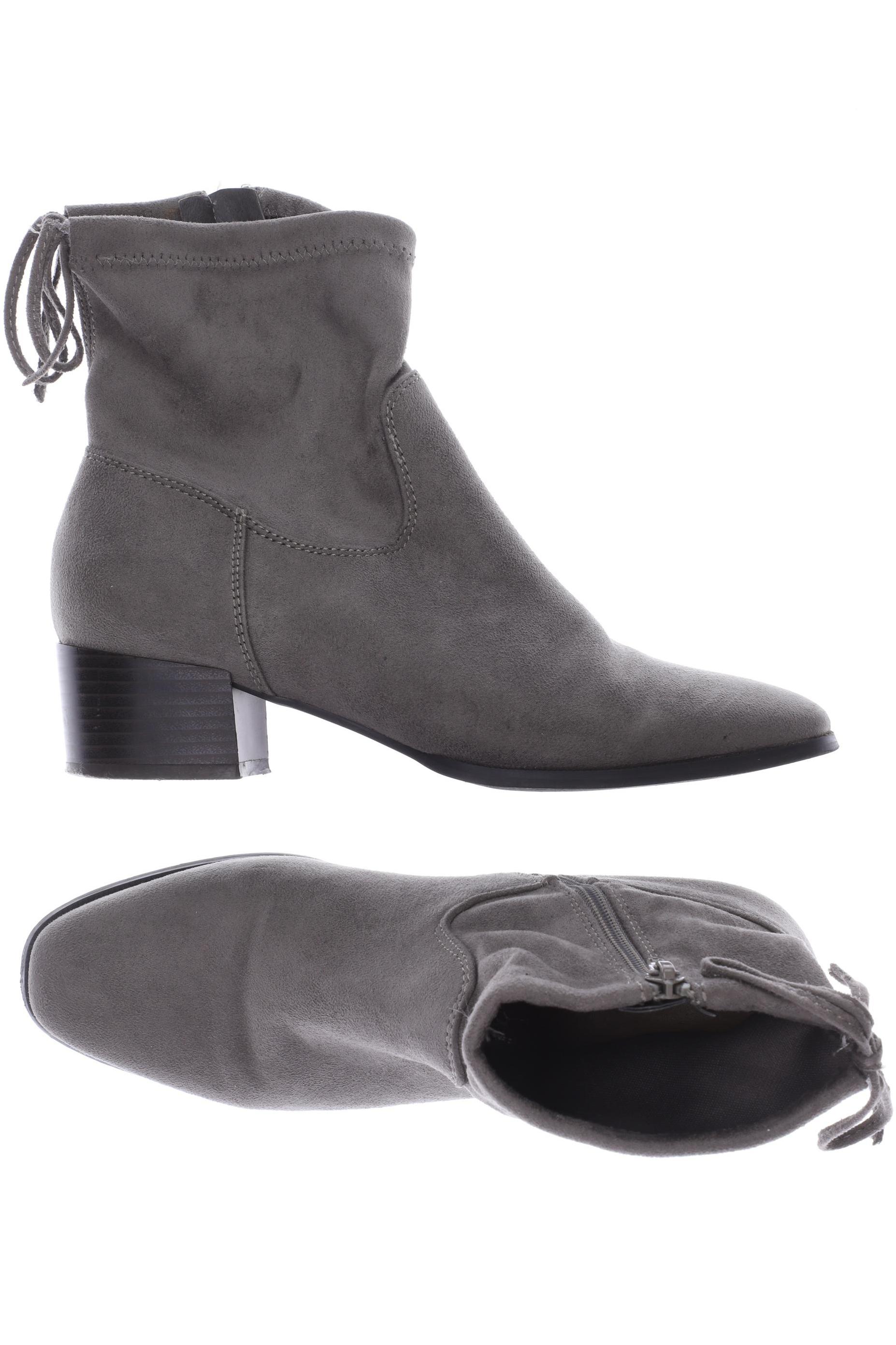 Anna Field Damen Stiefelette, grau, Gr. 38 von Anna Field