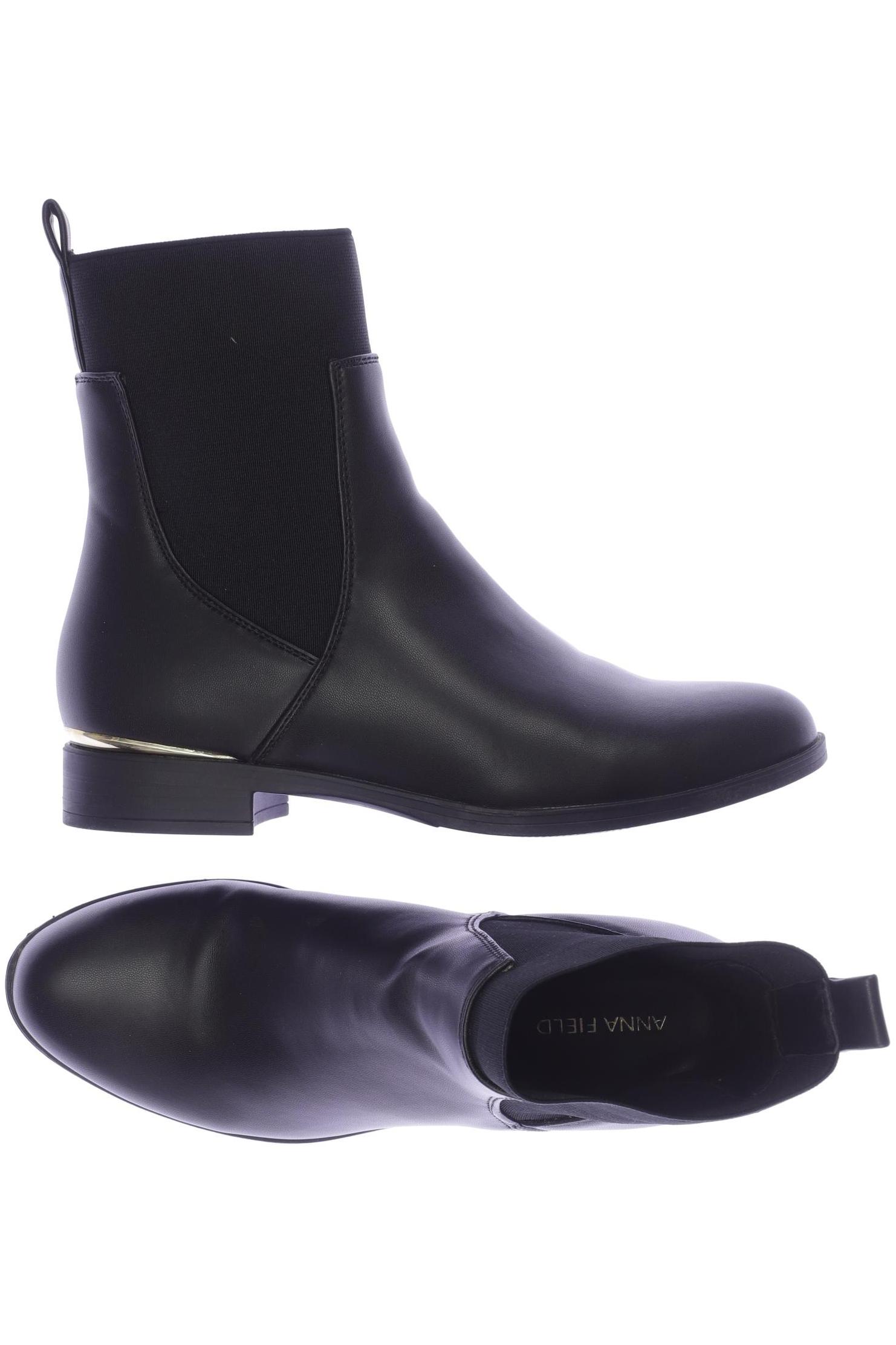 Anna Field Damen Stiefelette, schwarz, Gr. 37 von Anna Field