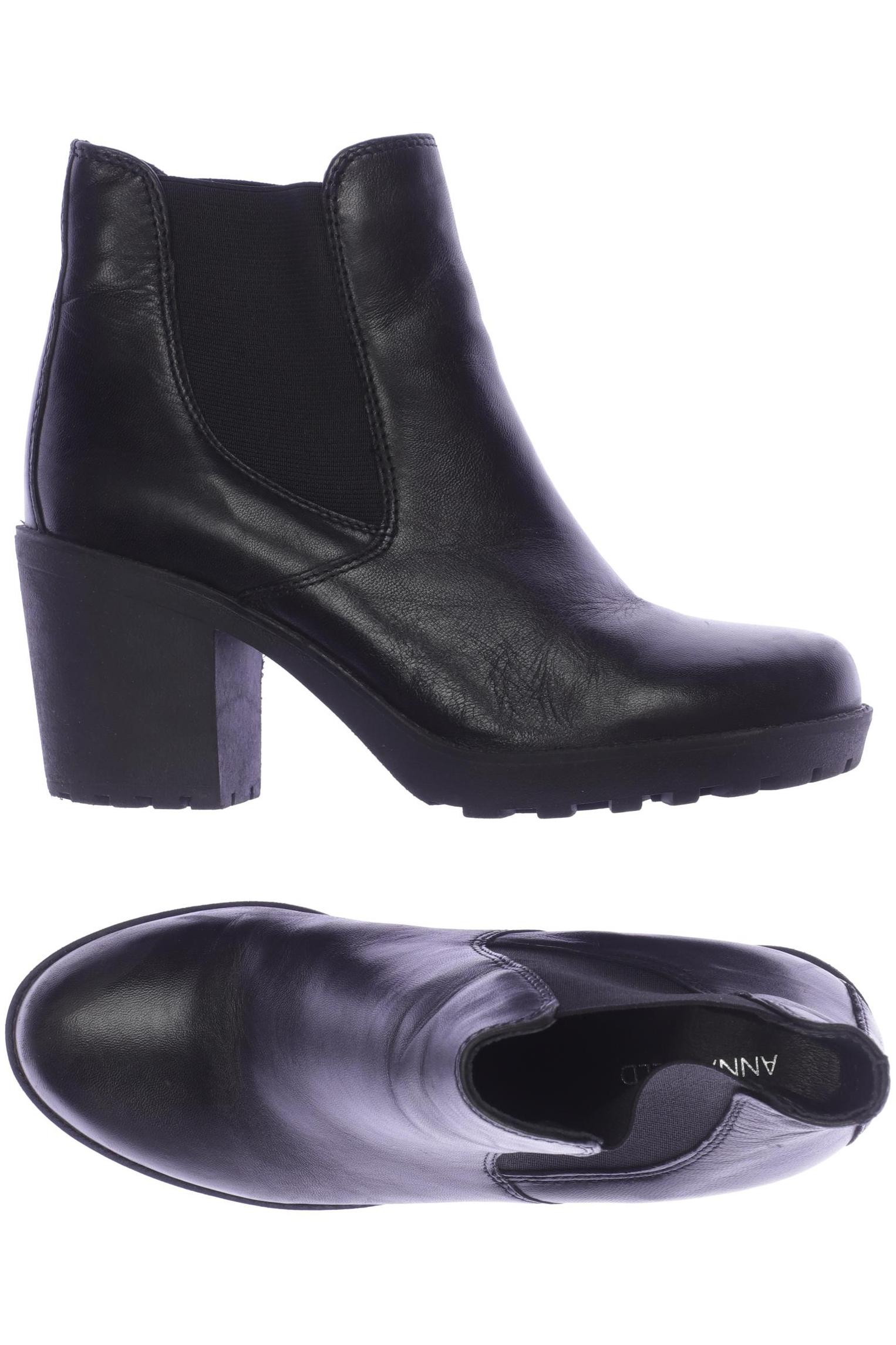 Anna Field Damen Stiefelette, schwarz, Gr. 37 von Anna Field