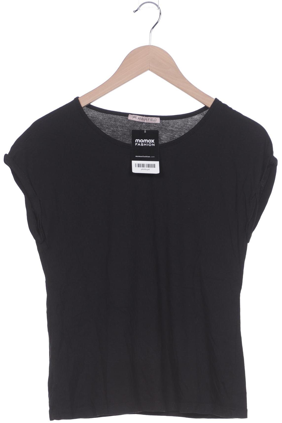 Anna Field Damen T-Shirt, schwarz, Gr. 36 von Anna Field