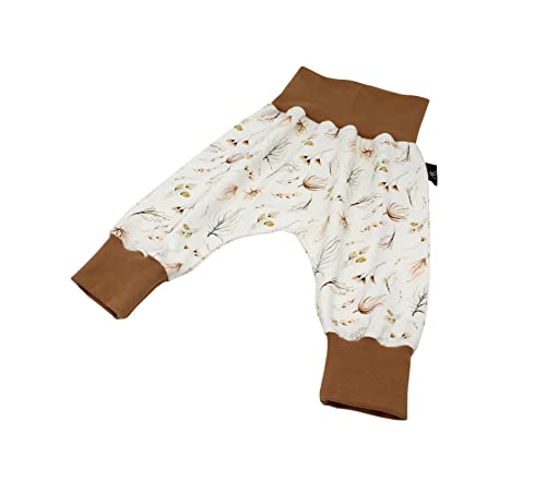 Anna Karinna Kids Baby Pumphose Mädchen - Kinderhose mit Blumenpattern Baumwolle Jersey Kinder Trousers, 110 Boho Bohemian Flower von Anna Karinna Kids