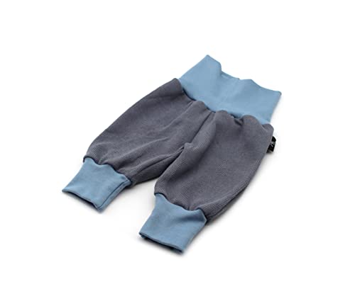 Anna Karinna Kids Handmade Knitted Cotton Baggy Pants, 100% Cotton Baby Pants, Pumphose Baby, Baby Girl Pants, Baby Boy Pants (Jeans, 86 (12-18 Months)) von Anna Karinna Kids