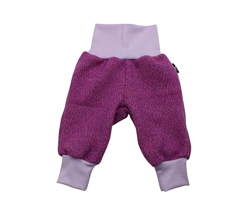 Anna Karinna Kids Winterhosen Kinder Merinowolle Baby Hose Pumphosen Rosa aus 100% Bio-Merinowolle für Mädchen 68 Pink von Anna Karinna Kids