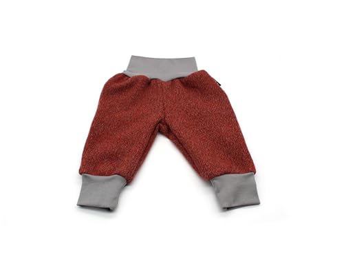 Anna Karinna Kids Winterhosen Kinder Merinowolle Hose Baby rot Pumphosen aus 100% Bio-Merinowolle für Jungen und Mädchen 62 Red von Anna Karinna Kids