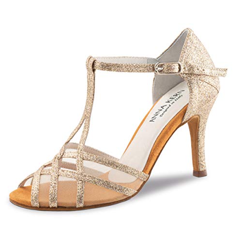 Anna Kern Damen Tanzschuhe 870-75 - Farbe: Gold - Größe: UK 3 (35 1/3 EU) von Anna Kern