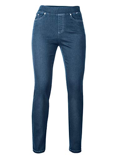 Anna Montana Damen Jeans Jump In Rom Slim Fit - Dark Blue (50) - 42 von Anna Montana