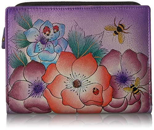 Anna by Anuschka Clutch Geldbörse aus echtem Leder, Sweet Dreams, X-Large von Anna by Anuschka