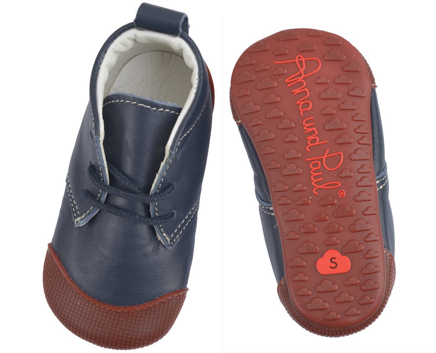 Anna und Paul Anna und Paul 1264 Robbi Krabbelschuhe Krabbelschuh von Anna und Paul