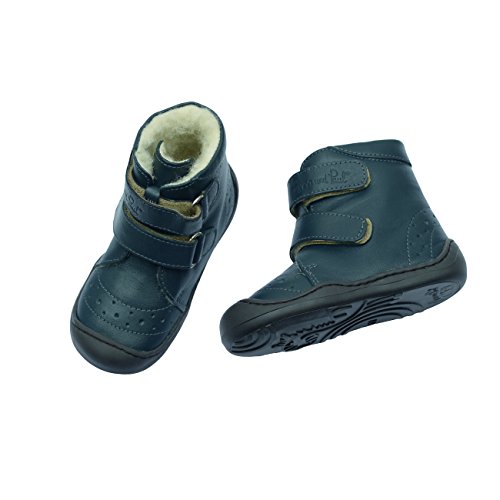 Anna und Paul Outdoor Lauflernschuhe Bootie in marine mit Wollfutter 27 von Anna und Paul