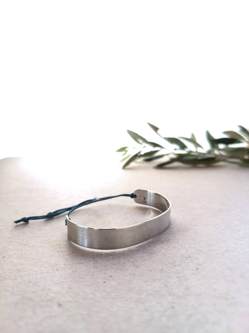 Sb22 „Feeling" - Silbernes Bandarmband von AnnaAstromArt