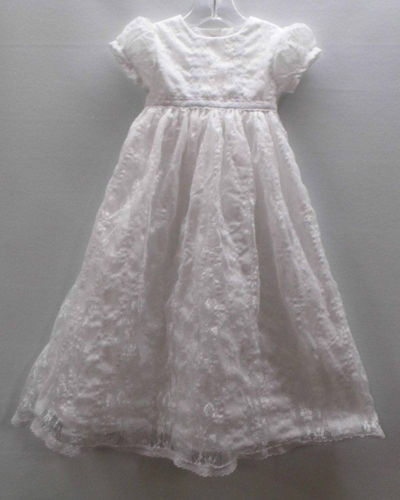 Amelia Kleid, Taufkleid Spitze, Taufkleid Taufe, Baby-Segenskleid, Weißes Spitzenkleid, Baby-Kleid, Weißes Spitzenkleid, Weißes Spitzenkleid Für von AnnaBouche