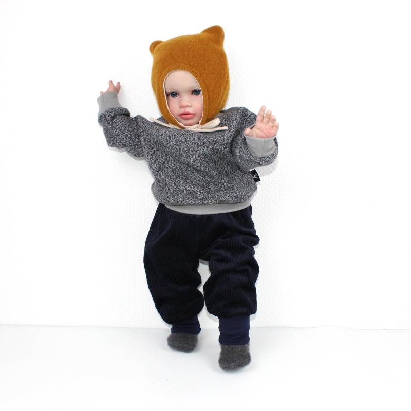 Pumphose Aus Breitcord - Dunkel Blau | Größen 68-92 Weich, Bequem & Stylisch von AnnaKarinnaKids