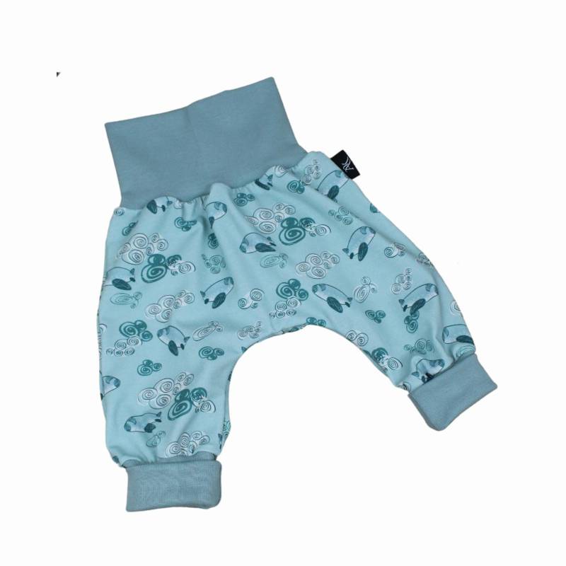 Pumphose Babyhose Hose Baby Kind Junge Mädchen Flugzeug Grün, Baumwolle Größen 56 - 98 von AnnaKarinnaKids