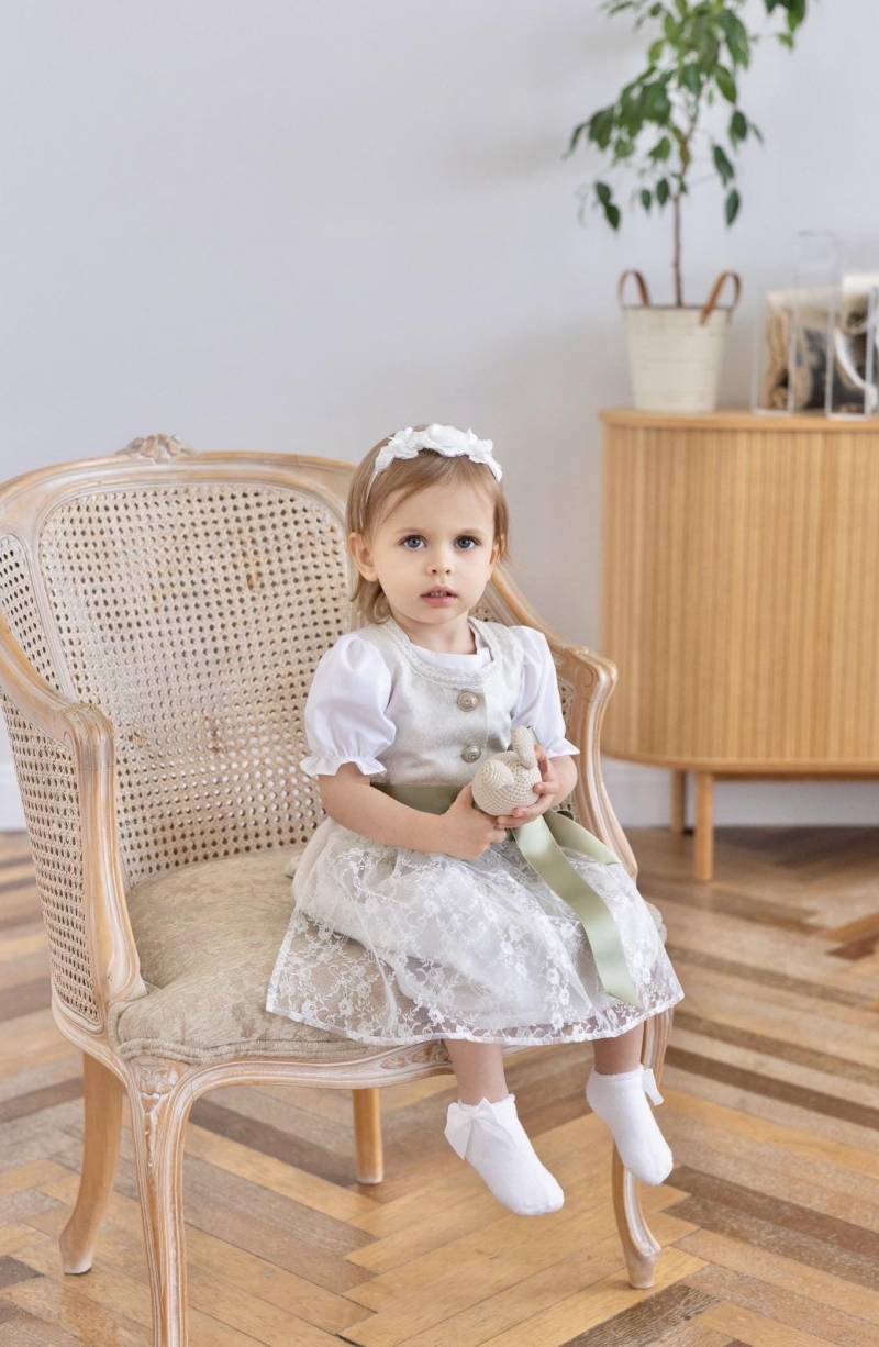 Kinderdirndl, Taufdirndl, Kommuniondirndl, Trachtenkleid von AnnaKaval