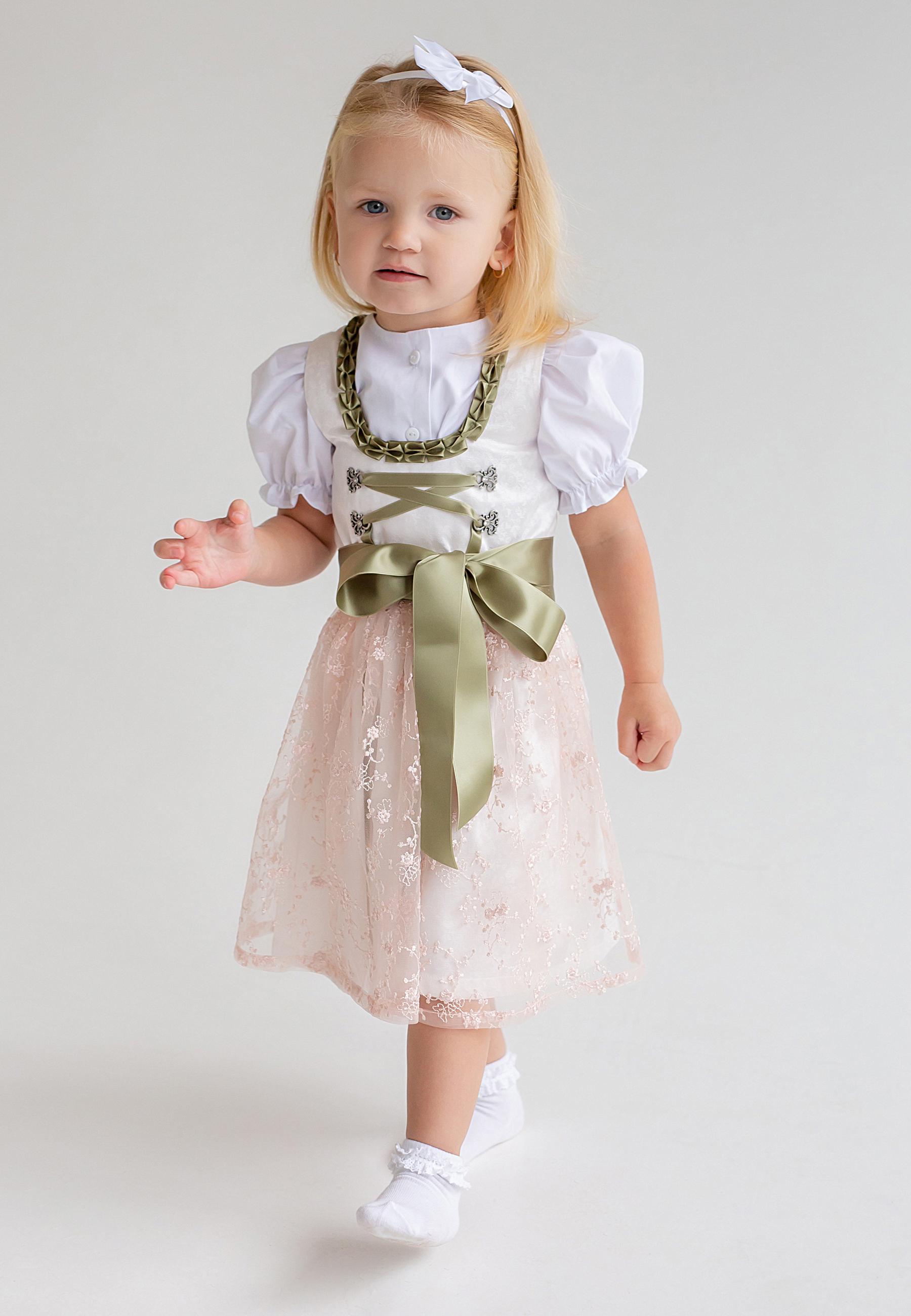 Taufkleid Taufdirndl Handgemachtes Dirndl Festkleid Für Mädchen von AnnaKaval