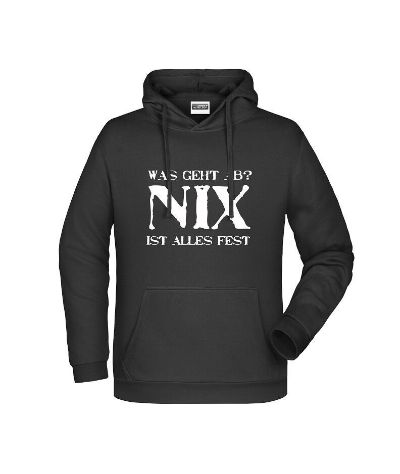 Fun Shirt/Personalisierte Hoodies "Was Geht Ab? Nix Ist Alles Fest" Damen Oder Herren Geschenk Für Handwerker Heimwerker von AnnaMadeManufactur