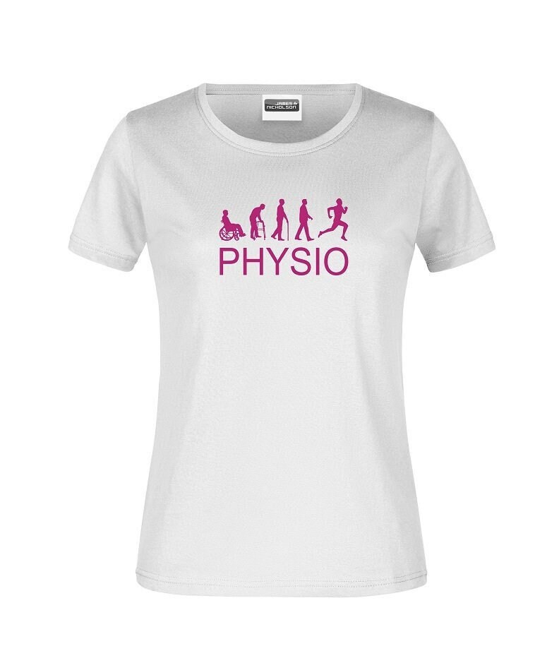 Fun Shirt/Personalisiertes "Evolution Physio" Für Damen Oder Herren Geschenk Physiotherapeut Physiotherapeutin von AnnaMadeManufactur
