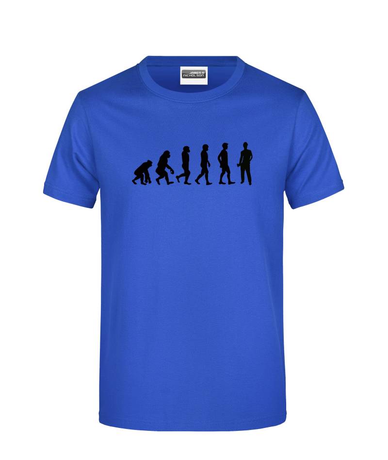 Fun-Shirt Bauarbeiter T-Shirt "Evolution Bauarbeiter" Für Damen Oder Herren Auf Der Eigenen Baustelle Als Geschenk Heimwerker von AnnaMadeManufactur