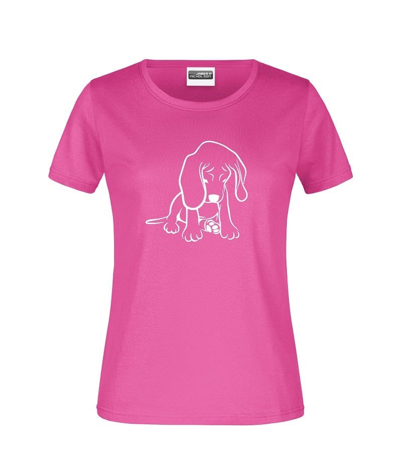 Fun-Shirt Hunde-Liebe T-Shirt "Süßer Hund" Für Damen Oder Herren T-Shirt Geschenk Hundeliebhaber Den Nächsten Spaziergang Mit Hund von AnnaMadeManufactur