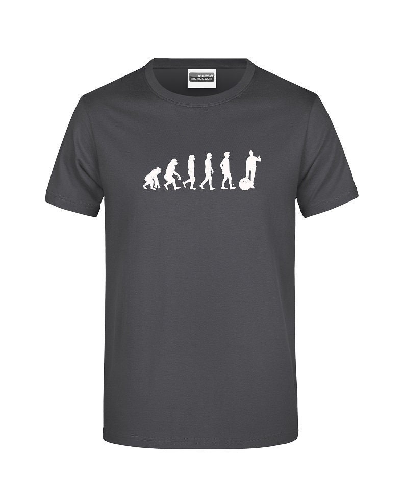 Fun Shirt Mechaniker T-Shirt 2 "Evolution Mechaniker" Für Damen Oder Herren/Kfz Geschenk Schrauber in Der Heim Werkstatt von AnnaMadeManufactur