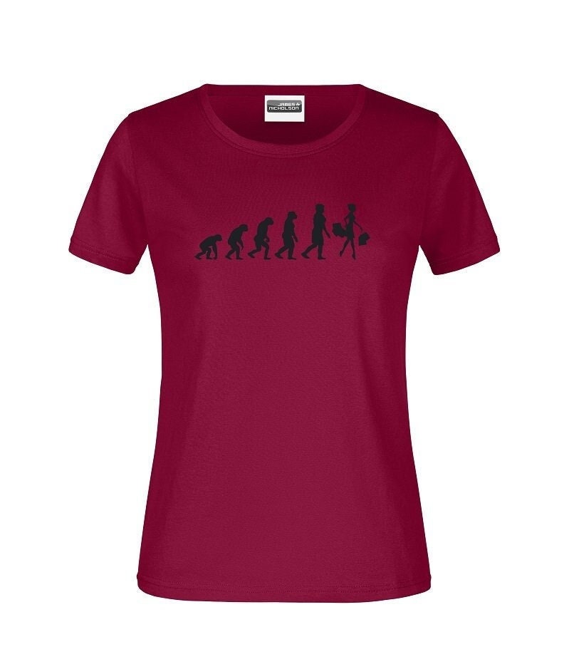 Fun Shirt Shoppen T-Shirt "Evolution Shopping" Für Damen Oder Herren Geschenke Shopaholics/Geschenk Shopping Queen Fun Shirt Shoppen T-Shirt "Evolution Shopping" Für Damen Oder Herren Geschenke Shopaholics/Geschenk Shopping Queen von AnnaMadeManufactur