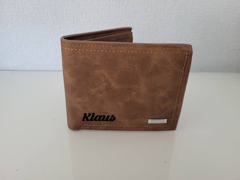 Geldbörse I Gelddbeutel Portmonee Mit Gravur Oder Name Logo, Personalisierte Geschenke, Personalisiertes Portemonnaie von AnnaMadeManufactur