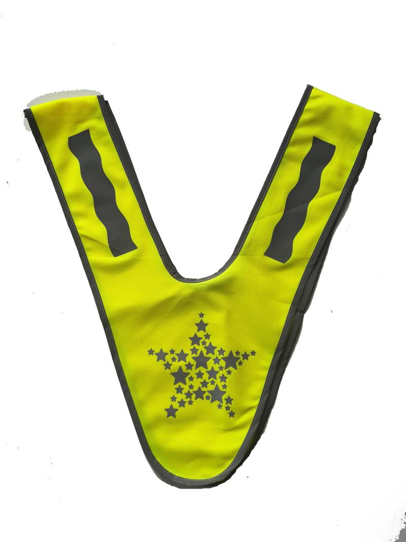 Warnweste/Überwurf Für Erwachsene Inkl. Wunschmotiv Druck, Sichtbar Im Dunkeln Und Sicherheit Dunkeln, Sport Dunkle Jahreszeit von AnnaMadeManufactur