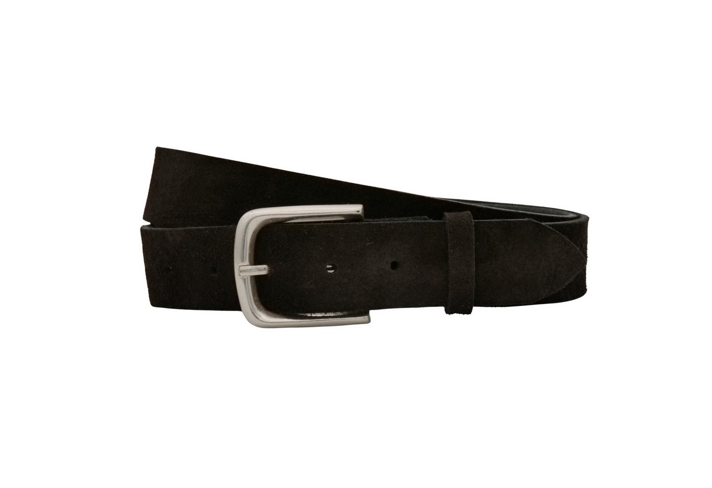 AnnaMatoni Ledergürtel AnnaMatoni Damen Ledergürtel in hochwertigem Velour Leder 4cm von AnnaMatoni