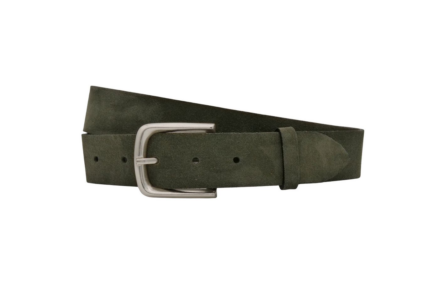 AnnaMatoni Ledergürtel AnnaMatoni Damen Ledergürtel in hochwertigem Velour Leder 4cm von AnnaMatoni