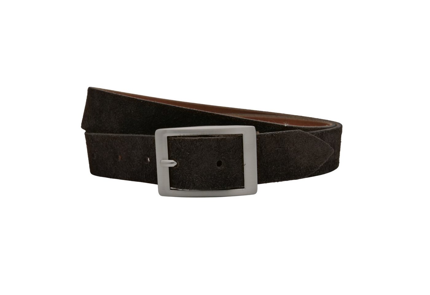 AnnaMatoni Ledergürtel AnnaMatoni Damen Ledergürtel hochwertiges Velour Leder 3cm echt von AnnaMatoni