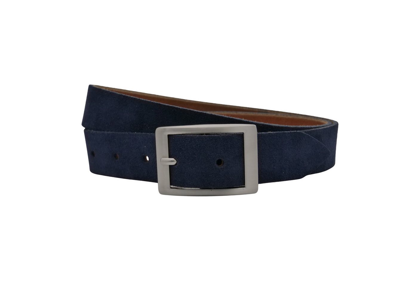 AnnaMatoni Ledergürtel AnnaMatoni Damen Ledergürtel hochwertiges Velour Leder 3cm echt von AnnaMatoni