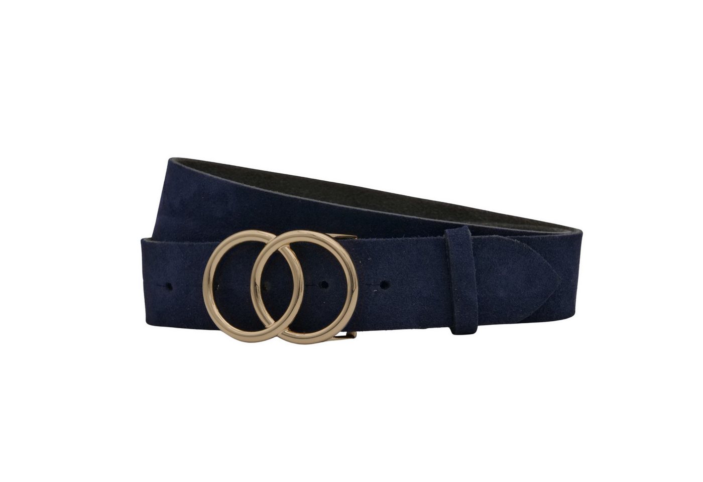 AnnaMatoni Ledergürtel AnnaMatoni Damen Ledergürtel in hochwertigem Velour Leder 4cm von AnnaMatoni