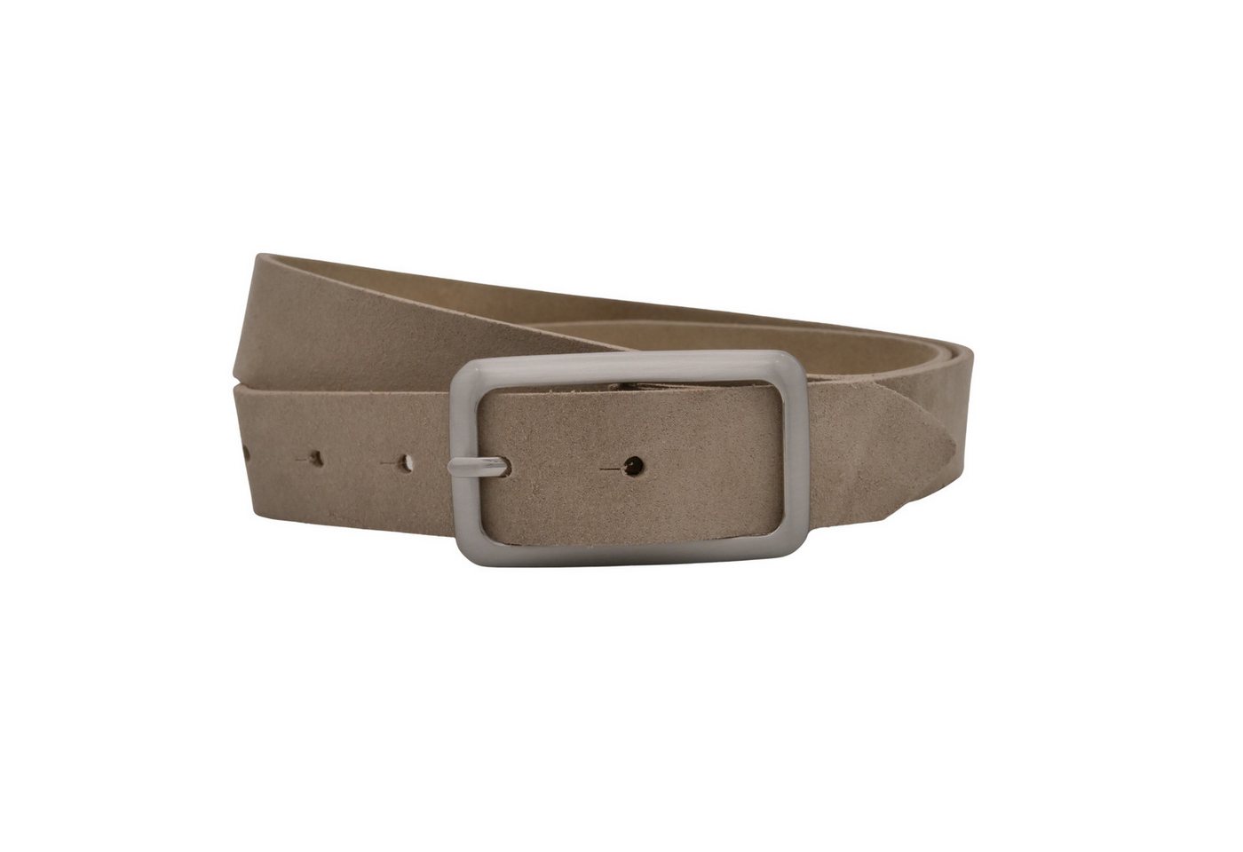 AnnaMatoni Ledergürtel AnnaMatoni Damen Ledergürtel in hochwertigem Velour Leder 3cm von AnnaMatoni