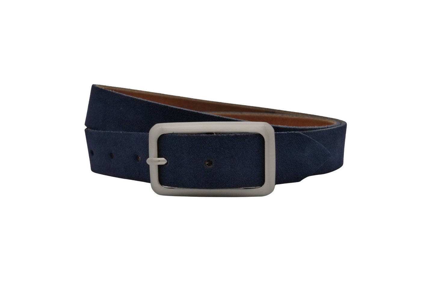 AnnaMatoni Ledergürtel AnnaMatoni Damen Ledergürtel in hochwertigem Velour Leder 3cm von AnnaMatoni