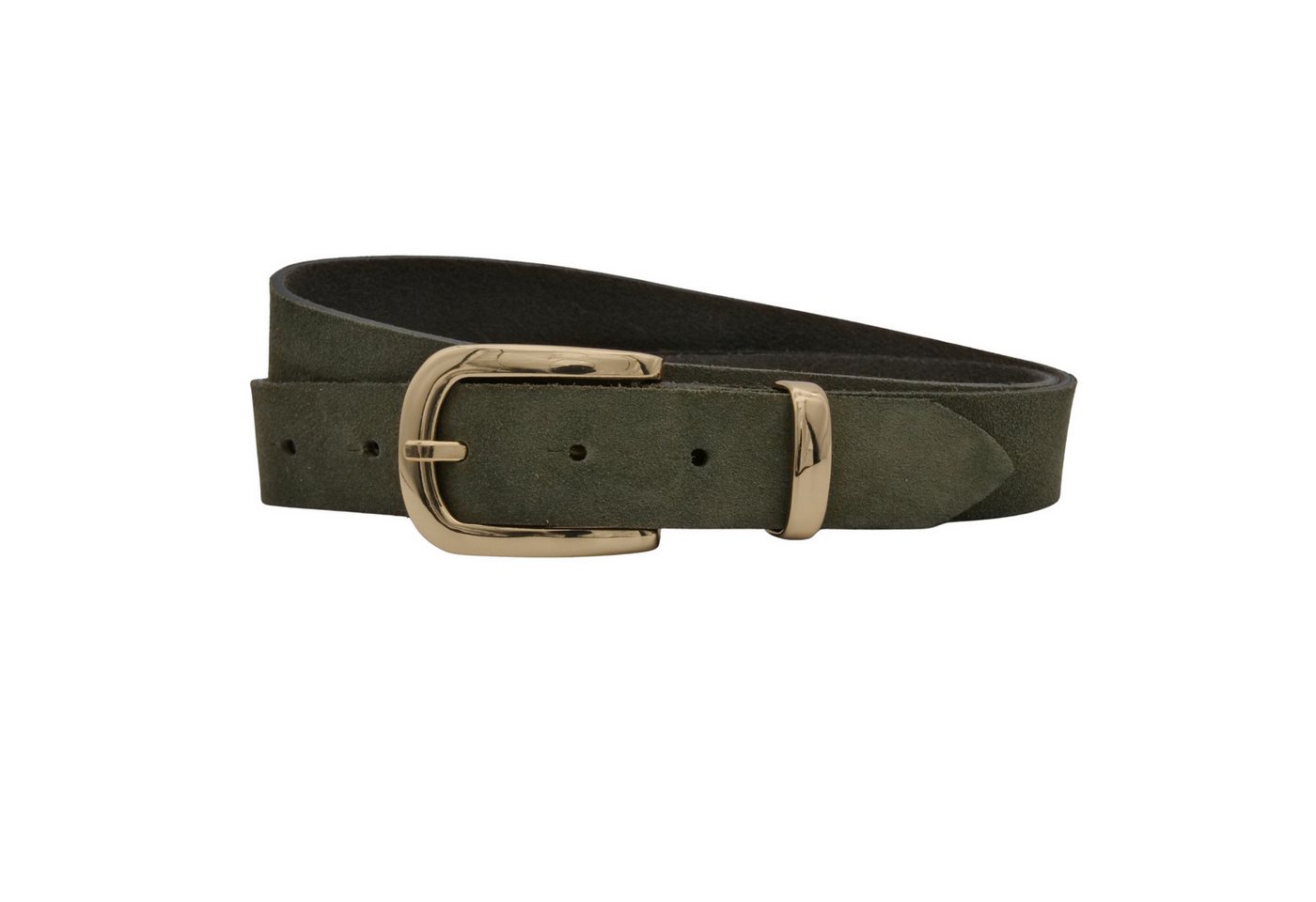 AnnaMatoni Ledergürtel AnnaMatoni Damen Ledergürtel in hochwertigem Velour Leder 3cm von AnnaMatoni