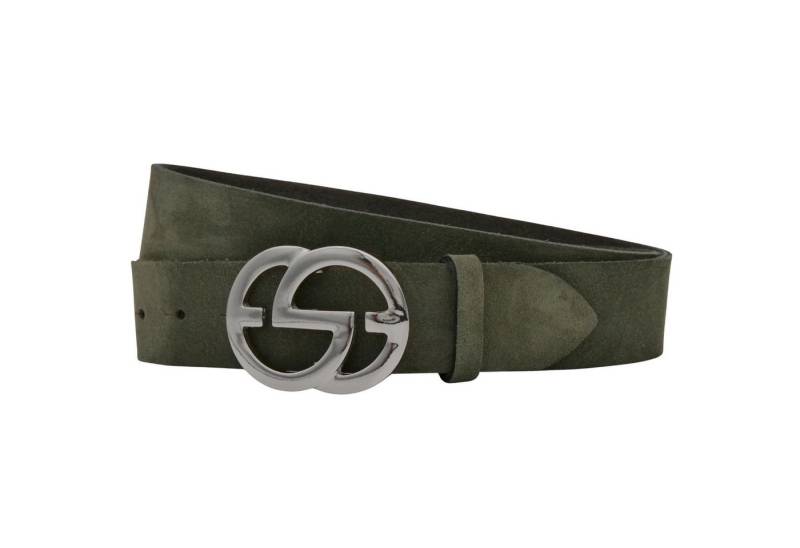 AnnaMatoni Ledergürtel AnnaMatoni Damen Ledergürtel in hochwertigem Velour Leder 4cm AnnaMatoni Ledergürtel AnnaMatoni Damen Ledergürtel in hochwertigem Velour Leder 4cm von AnnaMatoni