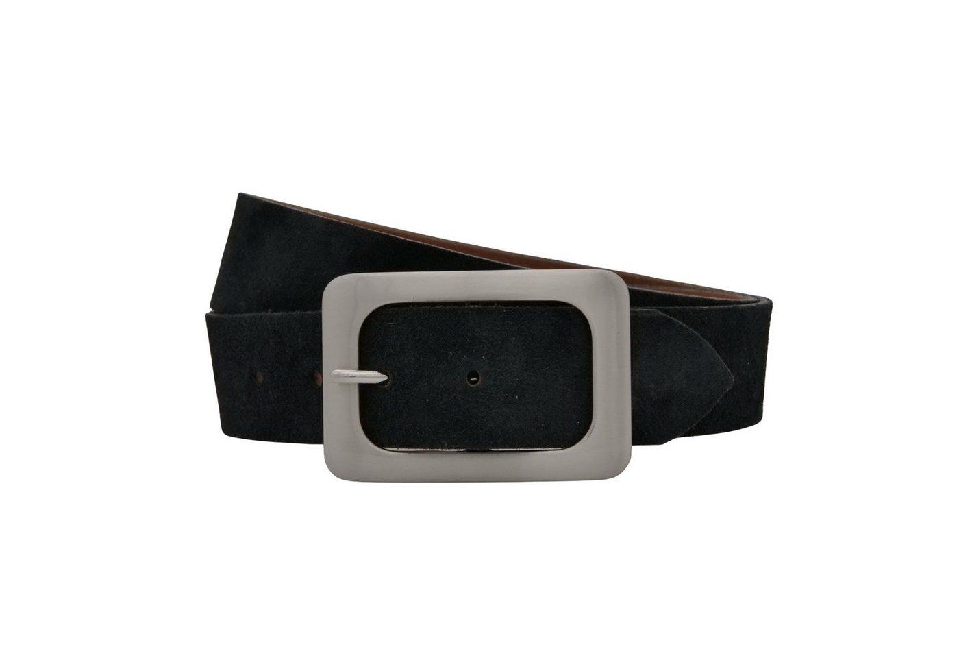 AnnaMatoni Ledergürtel AnnaMatoni Damen Ledergürtel in hochwertigem Velour Leder 4cm von AnnaMatoni