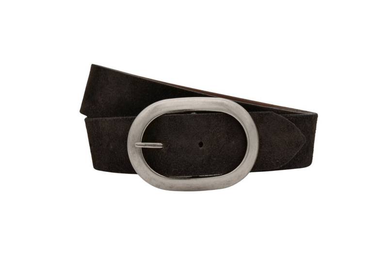 AnnaMatoni Ledergürtel AnnaMatoni Damen Ledergürtel in hochwertigem Velour Leder 4cm von AnnaMatoni