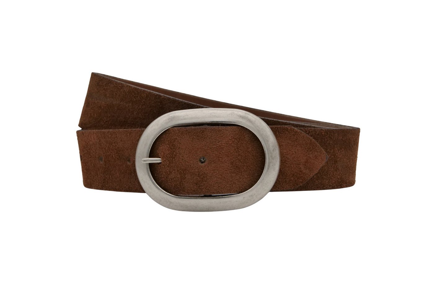 AnnaMatoni Ledergürtel AnnaMatoni Damen Ledergürtel in hochwertigem Velour Leder 4cm von AnnaMatoni