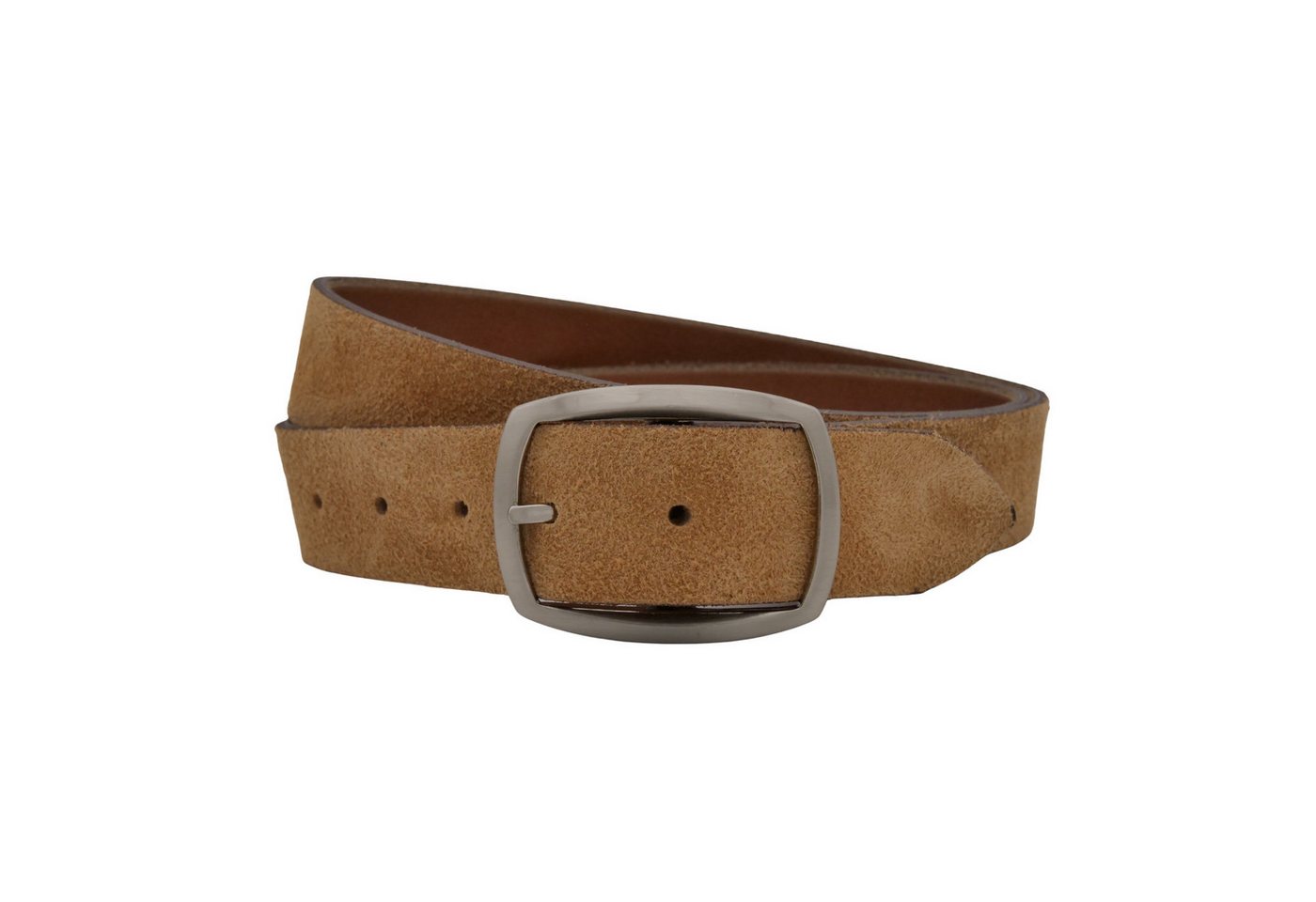 AnnaMatoni Ledergürtel AnnaMatoni Damen Ledergürtel in hochwertigem Velour Leder 3cm von AnnaMatoni