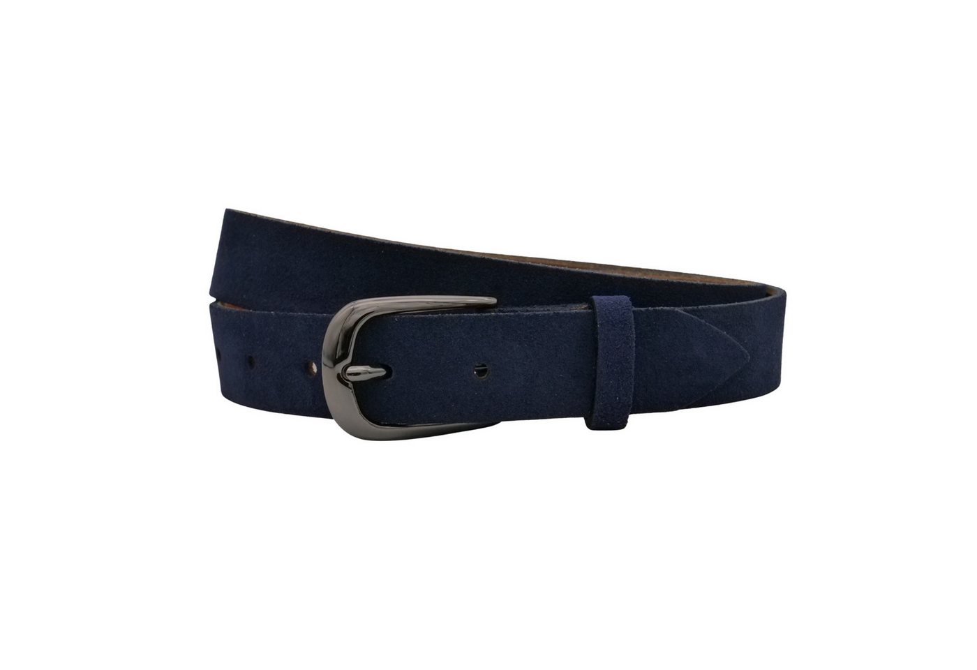 AnnaMatoni Ledergürtel AnnaMatoni Damen Ledergürtel in hochwertigem Velour Leder 3cm von AnnaMatoni