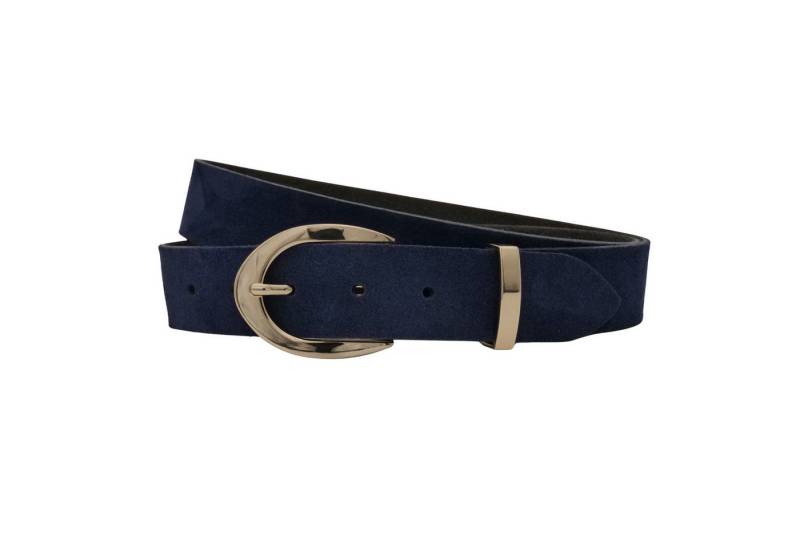 AnnaMatoni Ledergürtel AnnaMatoni Damen Ledergürtel in hochwertigem Velour Leder 3,5cm von AnnaMatoni