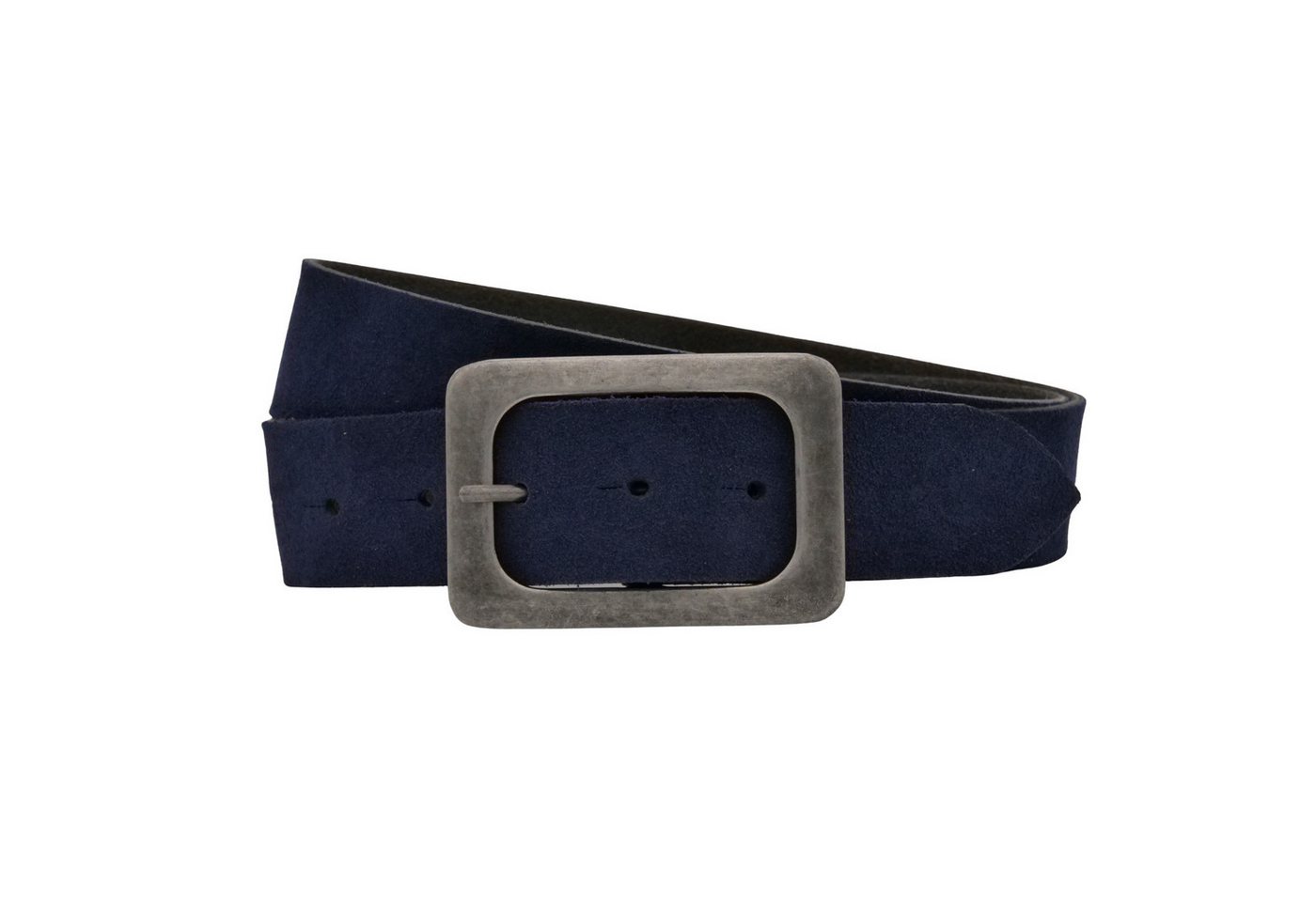 AnnaMatoni Ledergürtel AnnaMatoni Damen Ledergürtel in hochwertigem Velour Leder 4cm von AnnaMatoni