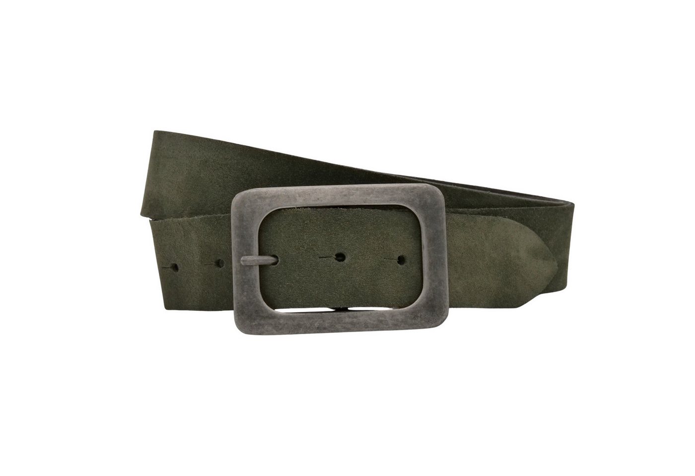 AnnaMatoni Ledergürtel AnnaMatoni Damen Ledergürtel in hochwertigem Velour Leder 4cm von AnnaMatoni