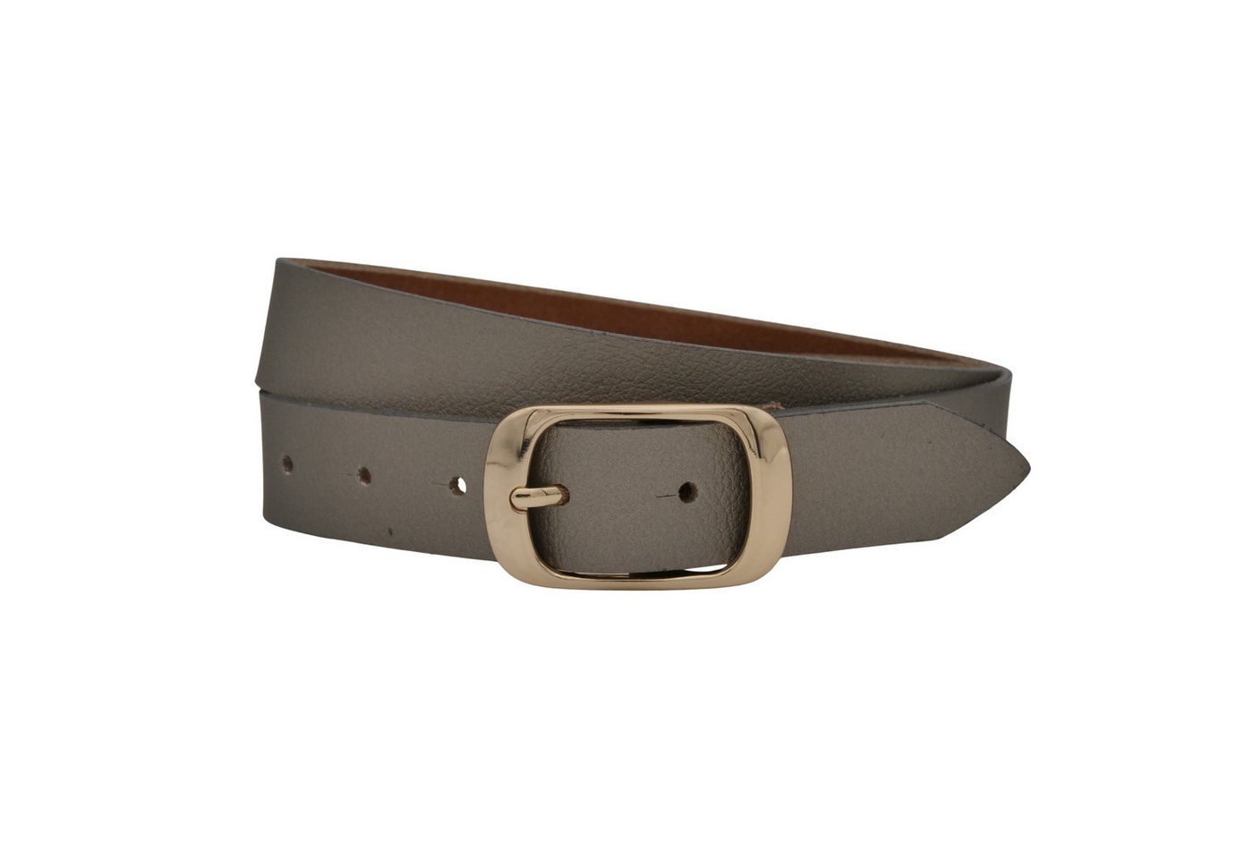 AnnaMatoni Ledergürtel AnnaMatoni Damen Ledergürtel in hochwertigem Veganem Nappa 3cm von AnnaMatoni