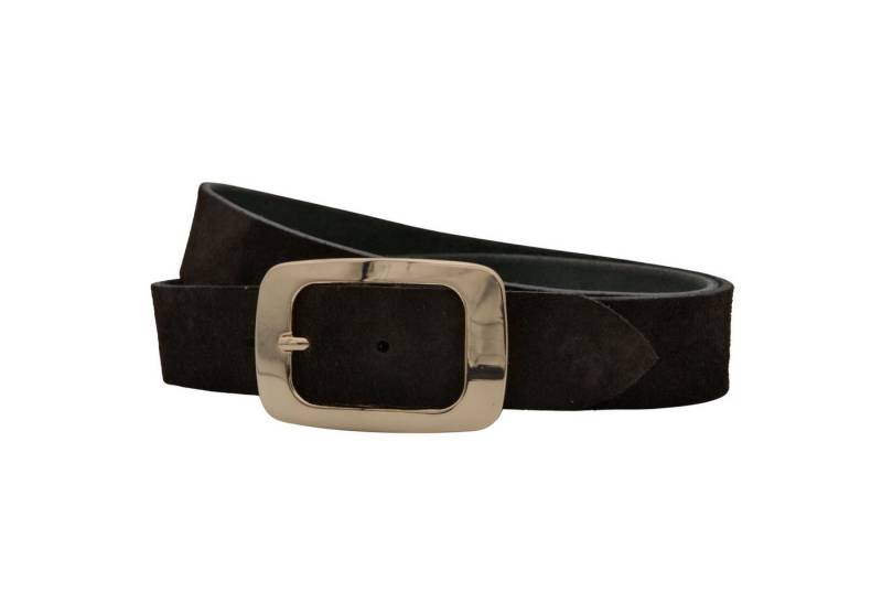 AnnaMatoni Ledergürtel AnnaMatoni Damen Ledergürtel in hochwertigem Velour Leder 3,5cm AnnaMatoni Ledergürtel AnnaMatoni Damen Ledergürtel in hochwertigem Velour Leder 3,5cm von AnnaMatoni