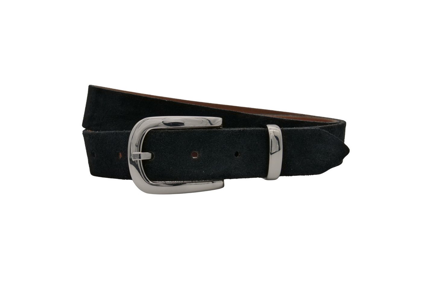 AnnaMatoni Ledergürtel AnnaMatoni Damen Ledergürtel in hochwertigem Velour Leder 3cm von AnnaMatoni