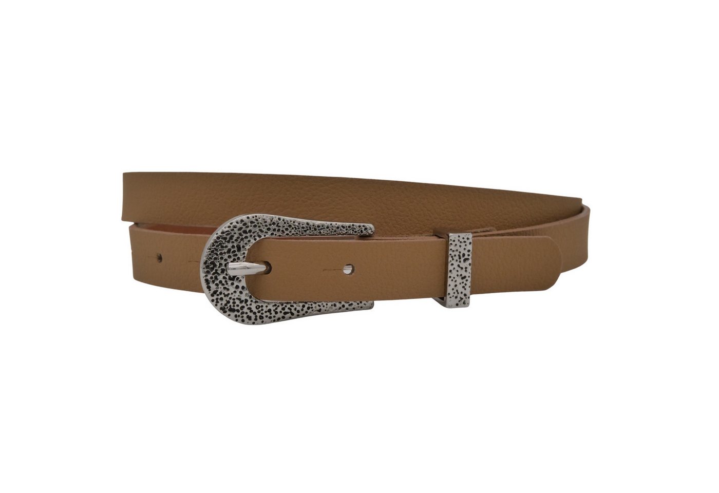 AnnaMatoni Ledergürtel AnnaMatoni Damen Ledergürtel in hochwertigem Kunstfell in Leo von AnnaMatoni