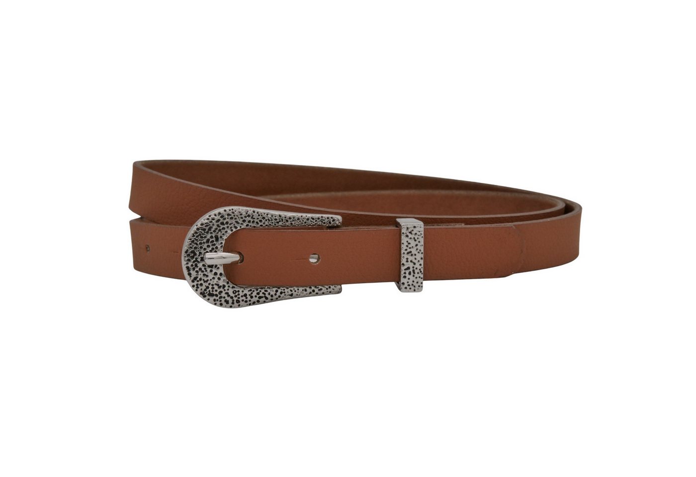 AnnaMatoni Ledergürtel AnnaMatoni Damen Ledergürtel in hochwertigem Kunstfell in Leo von AnnaMatoni